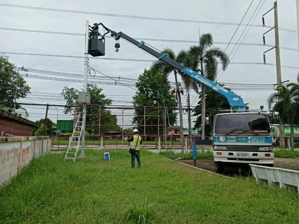 เฮี๊ยบติดกระเช้ารับจ้าง